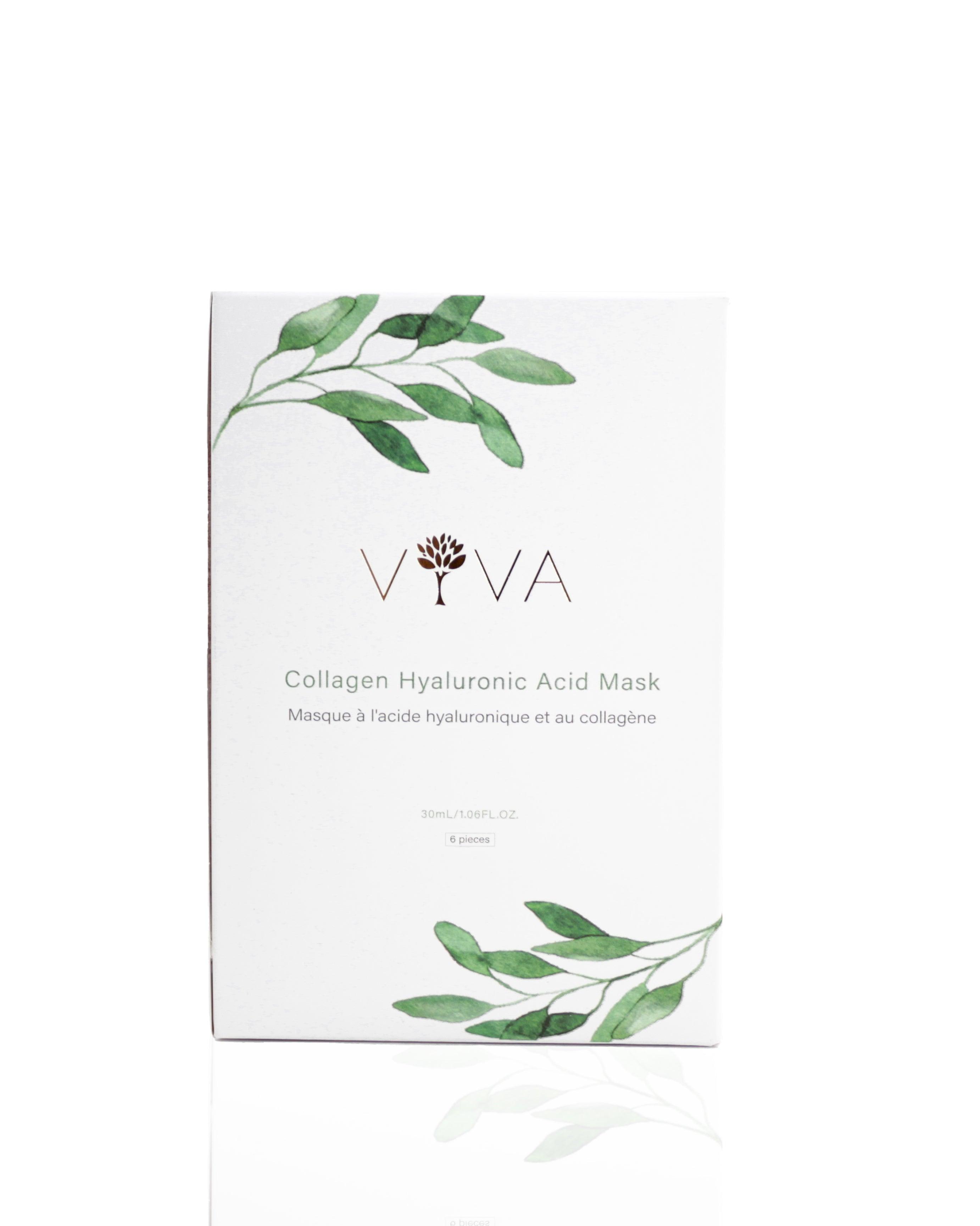 Collagen Hyaluronic Acid Mask Box - Viva Health Skincare