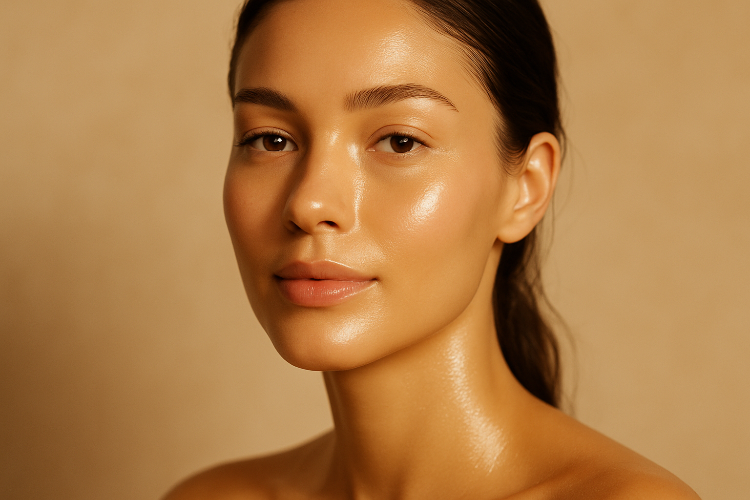 glowing skin