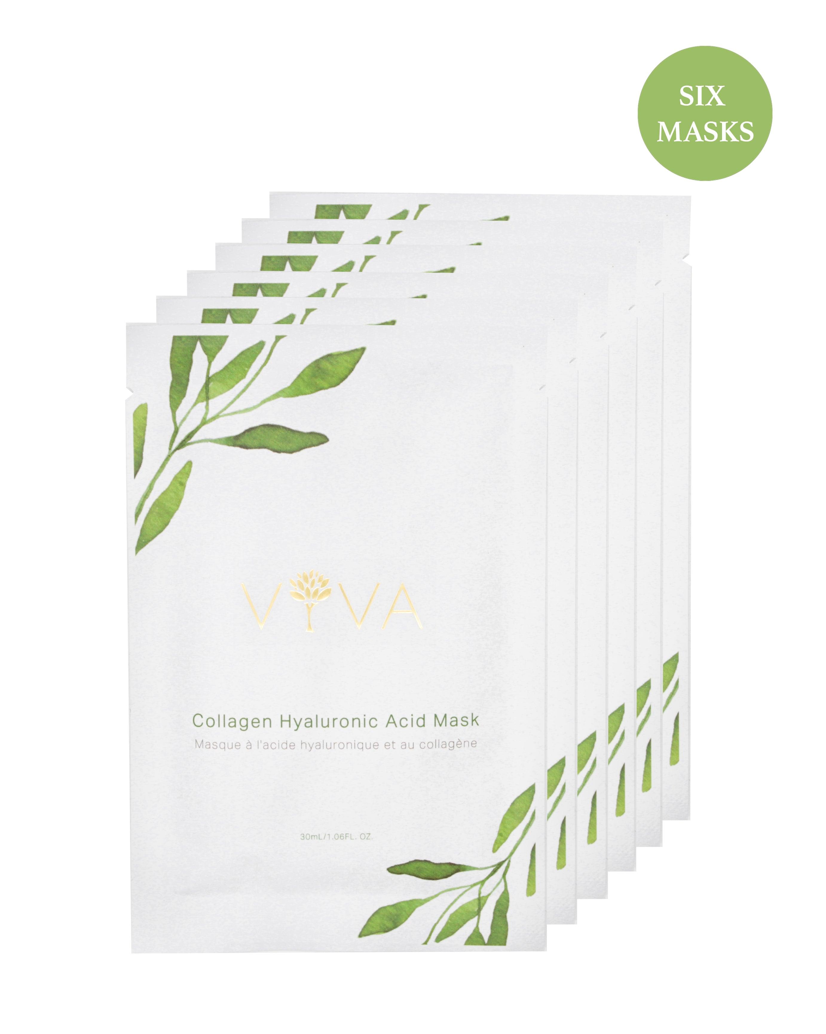 Collagen Hyaluronic Acid Mask - Viva Health Skincare